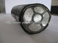 0.6/1KV Aluminum Core XLPE Insulated PVC Sheathed Power Cable
