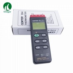 Dual Inputs PC Interface K Type Thermometer CENTER-304 4 Channels Digital