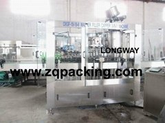 DXGF18-18-6 Carbonated drink GLASS BOTTLE filling machine