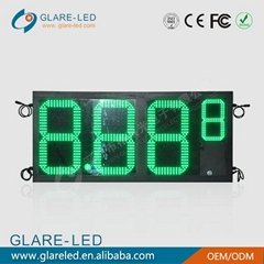  888.8 red led fuel price sign display board