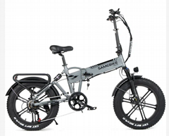 Electric bicycle LOTDM200 500W Folding Fat Tire Electric Bike 500W