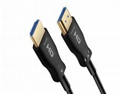 Armored 8K Fiber Optic HDMI 2.1 Active Optical Cable