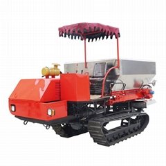 Tractor Mounted organic manure separator fertilizer drop spreader
