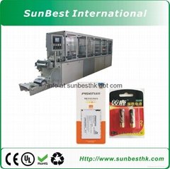 Automatic Battery Paper  Plastic Packing Machine BEST-800 Paper And Plastic Pack