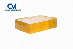 Hot melt adhesive for labels and tapes