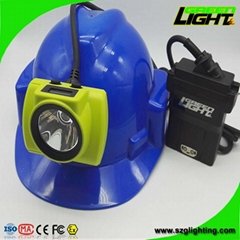 25000 Lux Rechargeable LED Mining Lamp Waterproof Coal Miner Cap Light