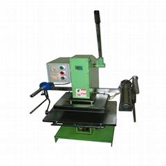 Manual high quality Hot stamping machine for paper leather