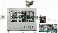 Glass bottle filling&capping machine 