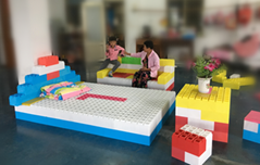 Children Building Blocks Bricks Happy Farm Series giant lego wall plastic and pl