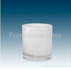 10OZ Sublimation Whiskey  whitte glass mug