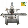 Automatic hot stamping machine for cap