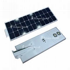IP65 all in one integrated solar led street light with CE, ROHS