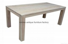 2 Meter Solid Wood Table Home Furniture #6122
