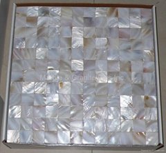 mesh Mother of Pearl Mosaic tile