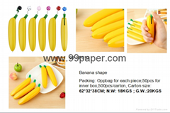 Banana Shape Ball Point Pen