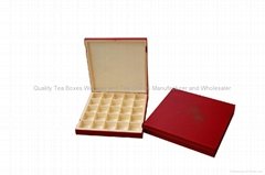 Elegant Chocolate Wood Gift Boxes