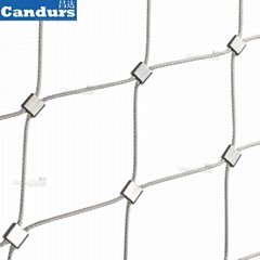 50 mm Flexible Stainless Steel Wire Rope Mesh For Railing