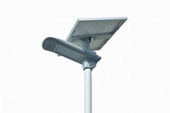 30W semi-integrated solar led street light with PIR sensor