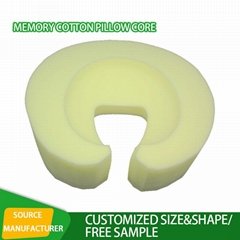 Neck Pillow Memory Foam Sponge High Quality Travel Candy 100% Polyester Adults 
