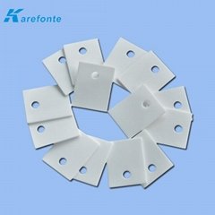 High Thermal Alumina Ceramic Gasket With 1MM*20MM*25MM With hole 