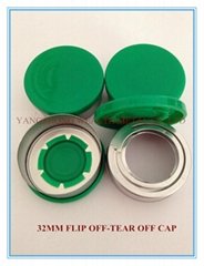 32MM FLIP OFF-TEAR OFF CAP (Hot Product - 1*)