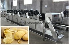 Popular potato chips making machine