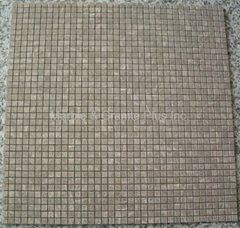 Chinese version Light Emperador mosaic tile