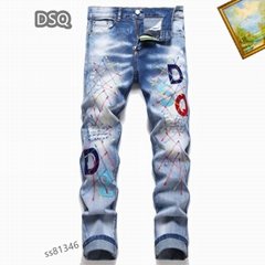 DSQ Jean Pants Dsquared men jeans fashionable jean jean trouser ubingles cheap