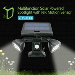 Yardshow Light-operated brightest solar motion sensor light
