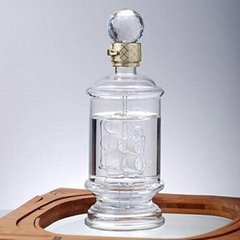 Craft glass bottle modeling wine bottle