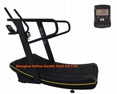 Define Health Tech SELF POWERED TREADMILL,New Best Curved Treadmill - HC-9600