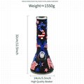 Hand Painted Independence Day Theme Glass Bong,National Day,American Eagle 5