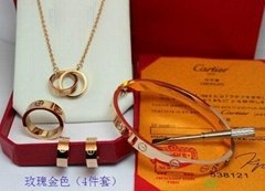 Cartier Rings Jewelry Accessories bracelets bangles wholesale gold color best aa (Hot Product - 1*)
