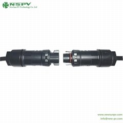TUV Solar Inverter AC Connector 3P IP68 cable female to cable male type