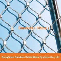 Stainless Steel Wire Rope Protection Mesh