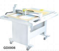 GD0906 paper box sample maker flatbed cutter table plotter machine