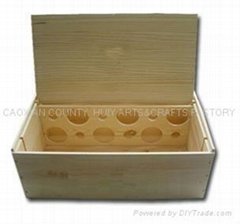 Wooden box 12 bottle box