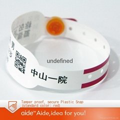 Patient id wristband 