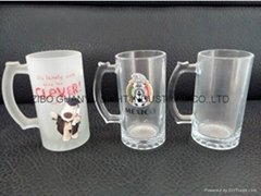 Sublimation glass beer stein glass mug (Hot Product - 1*)