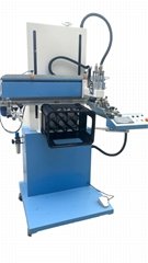 Flatbed Screen Printing Machine with rotary system for plastic box