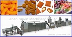 Co-extruded snack machine