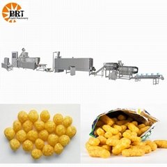 slanty snack bar twin screw extruder prices puffed corn chips snacks food making
