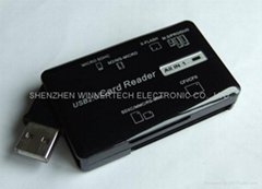 USB2.0 6 SLOTS all-in-1 card reader