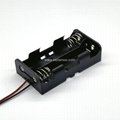TWO 18650*2 Battery Holder with Wire Leads in Series 7.4V DC 2