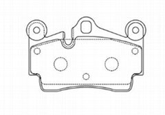 AUDI Q7 ceramic brake pad