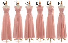 Bridesmaid's Dress Party Dress 6 Styles For Choice 