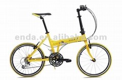 Lightweight 20" Mini velo aluminium folding bikes biycles/HA074