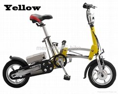 Menshine One Second Folding & Open Electric Bicycle 