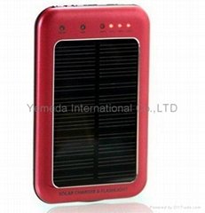 Portable solar charger for iphone