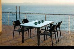 Rattan dining set  patio furniture